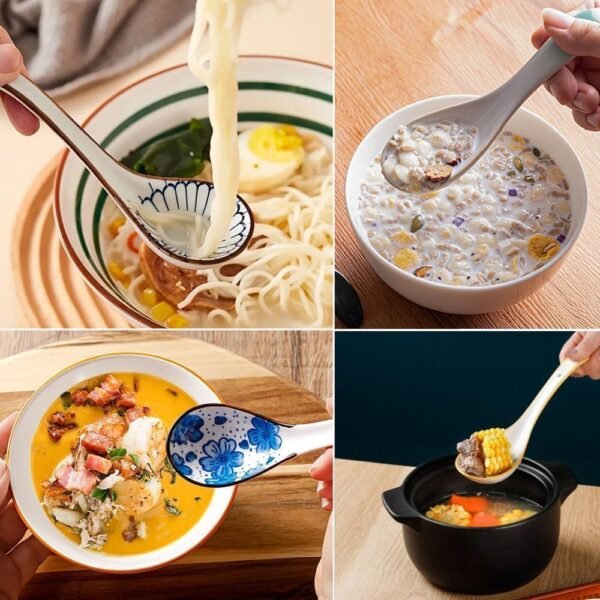 Ceramic Chinese Spoons